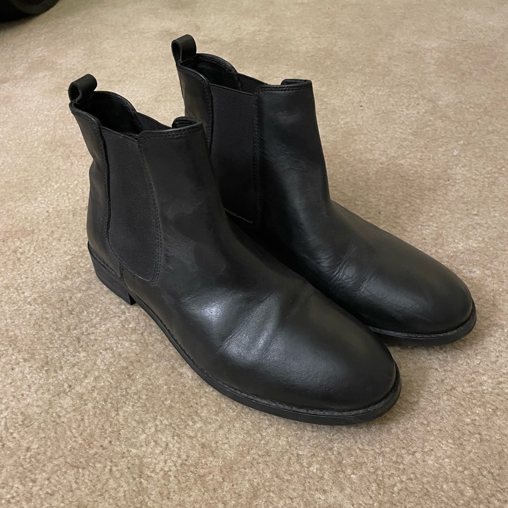 ASOS black Chelsea boots